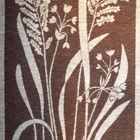 Vintage wall hanging | Large wall hanging | Scandinavian wall tapestry | Brown and beige wall hanging | Made in Finland