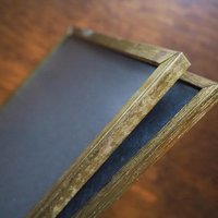 Set of two vintage photo frames | Vintage brass frames | Matching vintage frames | Vintage brass frame set | Vintage Jyden frames