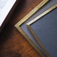 Set of two vintage photo frames | Vintage brass frames | Matching vintage frames | Vintage brass frame set | Vintage Jyden frames