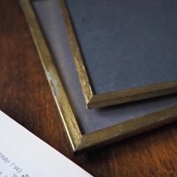 Set of two vintage photo frames | Vintage brass frames | Matching vintage frames | Vintage brass frame set | Vintage Jyden frames