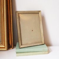 Vintage photo frame 18x24 cm | Vintage brass frame | Brass picture frame | Ornate photo frame | Vintage photo frame