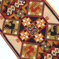 Vintage wall hanging | Scandinavian wall hanging | Traditional wall tapestry | Ornamental wall hanging | Finnish tapestry