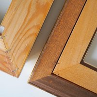 Vintage wooden frames | Vintage wooden picture frames | Gilded vintage frames | Made in Finland