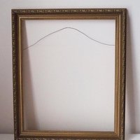 Vintage wooden frames | Vintage wooden picture frames | Gilded vintage frames | Made in Finland