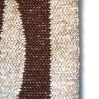 Vintage wall hanging | Large wall hanging | Scandinavian wall tapestry | Brown and beige wall hanging | Made in Finland