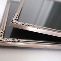 Set of two vintage silver plated photo frames | Silver plated photo frames | Vintage picture frames | Matching frames