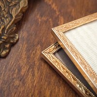 Set of two vintage photo frames | Vintage photo frames 13x18 cm | Vintage picture frames | Vintage picture frames