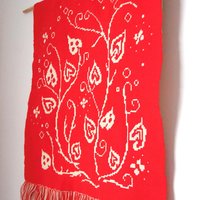 Vintage wall hanging | Handmade wall tapestry | Scandinavian wall hanging | Heart wall tapestry | Reversible wall tapestry