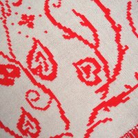 Vintage wall hanging | Handmade wall tapestry | Scandinavian wall hanging | Heart wall tapestry | Reversible wall tapestry