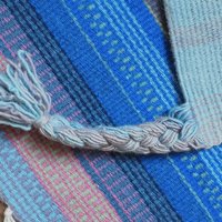 Vintage wall tapestry | Arktinen Horisontti by Elsa Montell-Saanio | Finnish Raanu | Lapland | Vintage wall hanging | Made in Finland