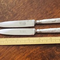 Set of six vintage fruit knives | Solingen fruit knives | Midcentury fruit knives | Vintage Solingen fruit knives | Made in Sweden