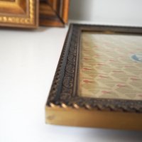 Vintage photo frame 18x24 cm | Vintage brass frame | Brass picture frame | Vintage picture frame | Finnish photo frame