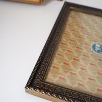 Vintage photo frame 18x24 cm | Vintage brass frame | Brass picture frame | Vintage picture frame | Finnish photo frame