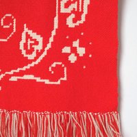 Vintage wall hanging | Handmade wall tapestry | Scandinavian wall hanging | Heart wall tapestry | Reversible wall tapestry