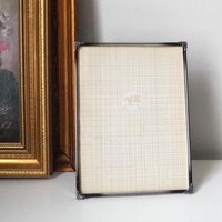 Vintage photo frame 18x24 cm | Vintage photo frame | Silver plated picture frame | Vintage silver picture frame