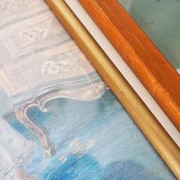 Vintage wall art set | Framed vintage prints for a nursery or a little girl's room | Vintage prints | Framed vintage prints