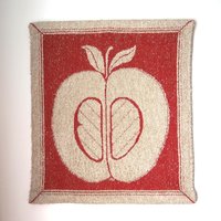 Vintage wall hanging | Apple wall tapestry | Red wall hanging | Vintage wall tapestry | Apple wall hanging
