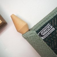 Vintage wall hanging | Long wall hanging | Nature wall hanging | Scandinavian woven textile | Made in Finland