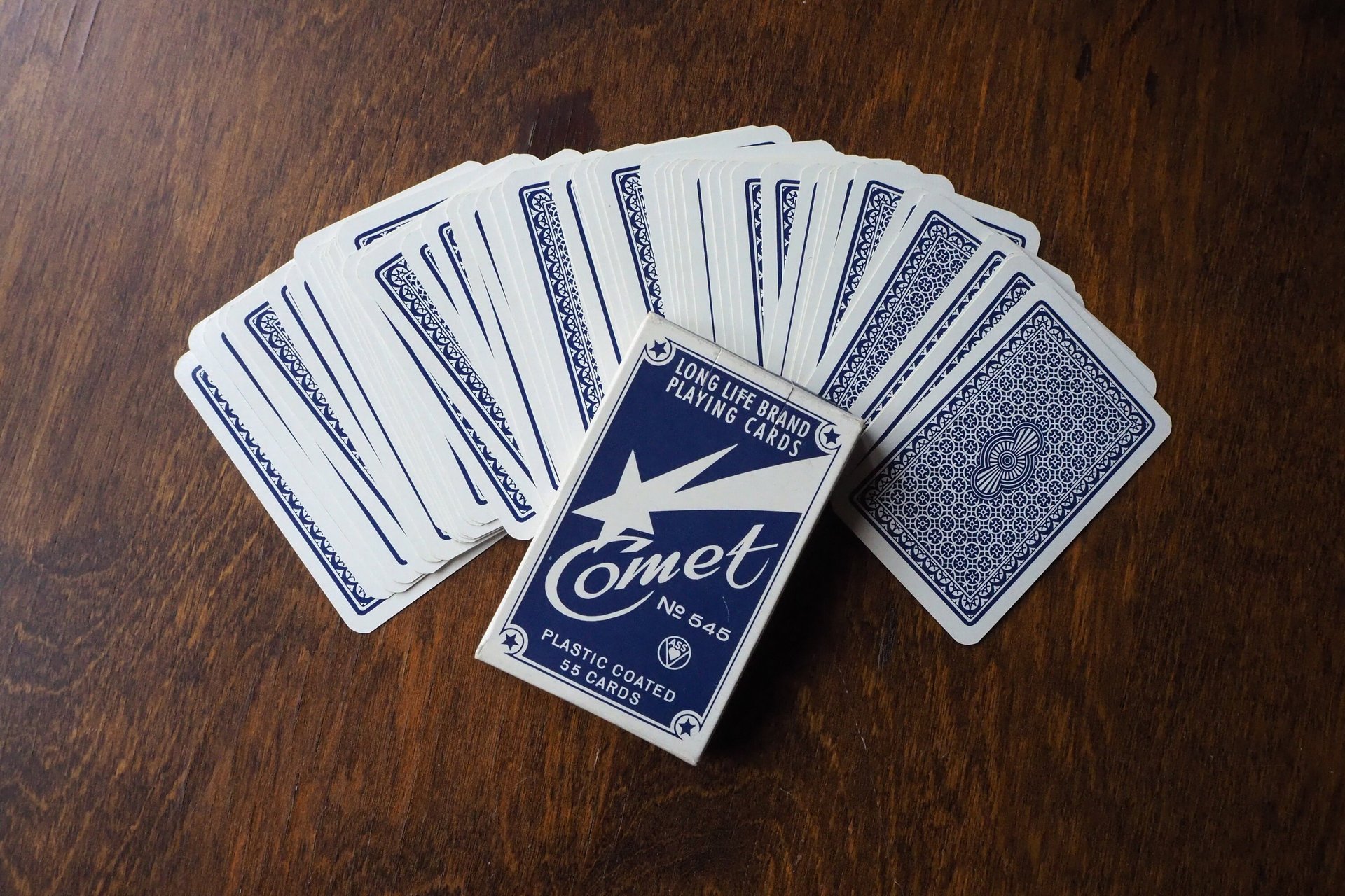 Vintage playing cards | Vintage card deck | Comet playing cards | Retro playing cards