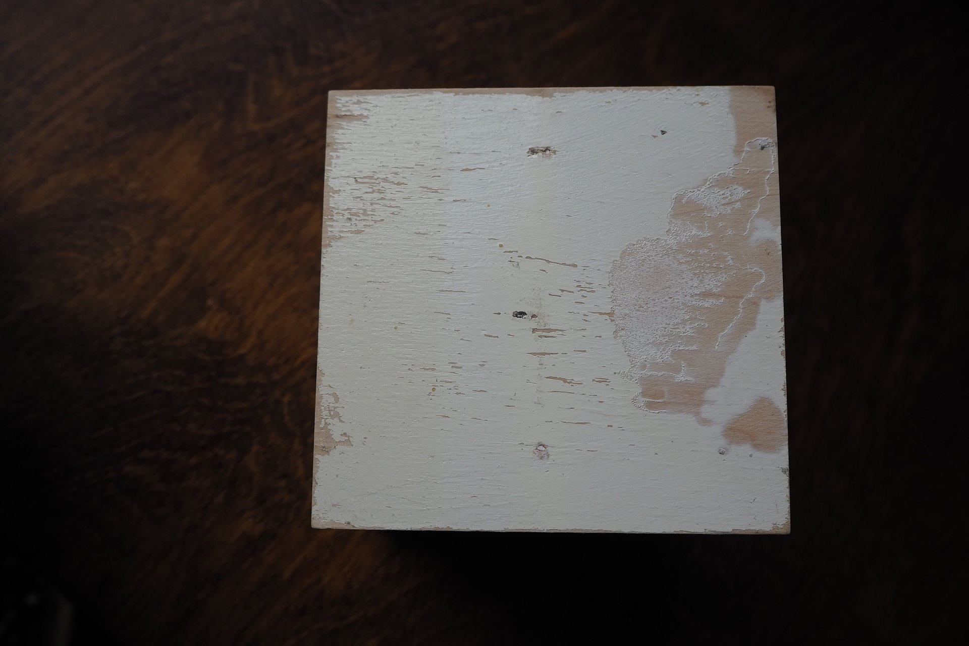 Vintage wooden salt container | Wooden salt box | Vintage salt box