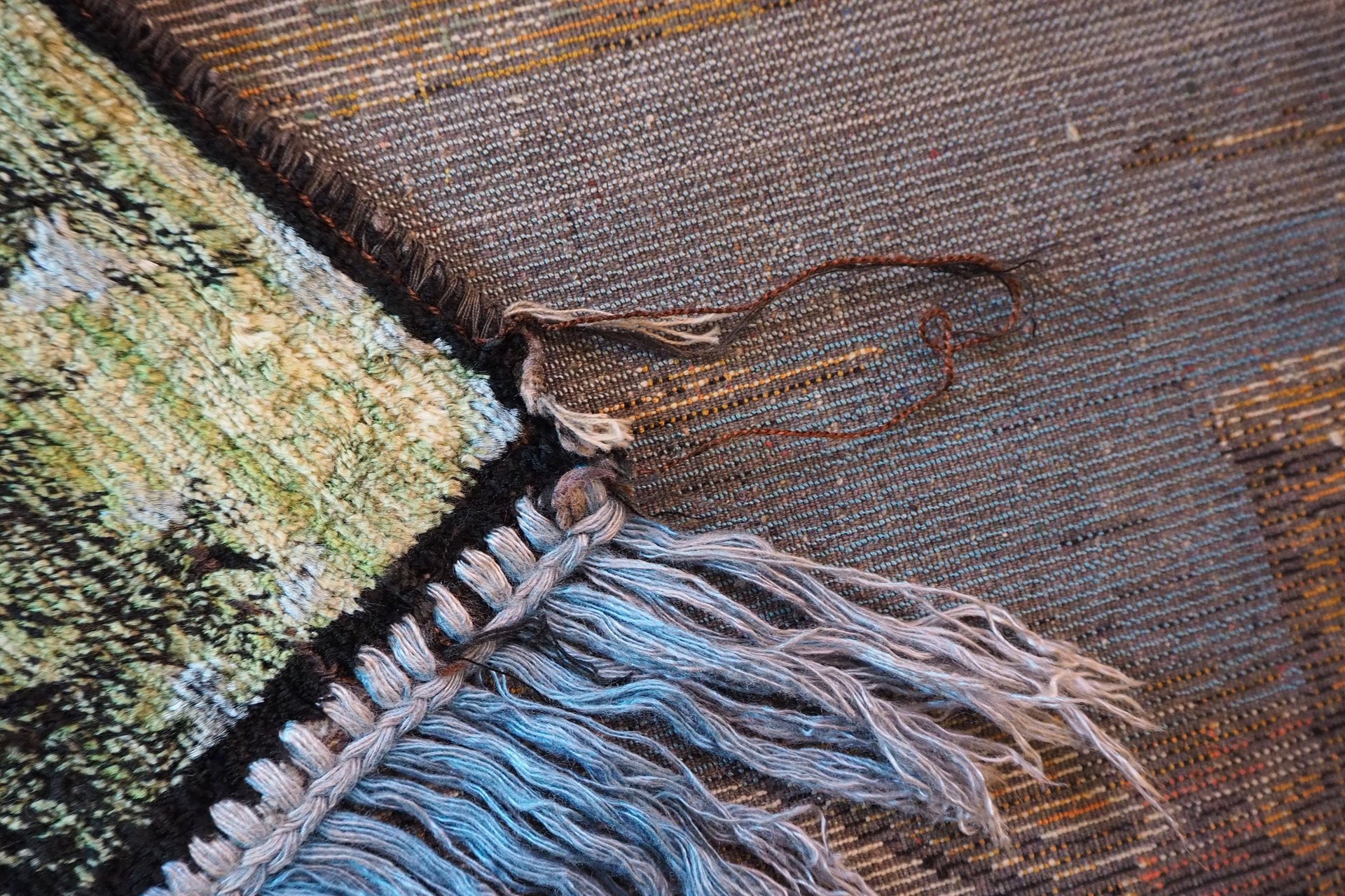 Vintage wall tapestry | Vintage gobelin wall rug | Landscape wall tapestry | Vintage wall rug