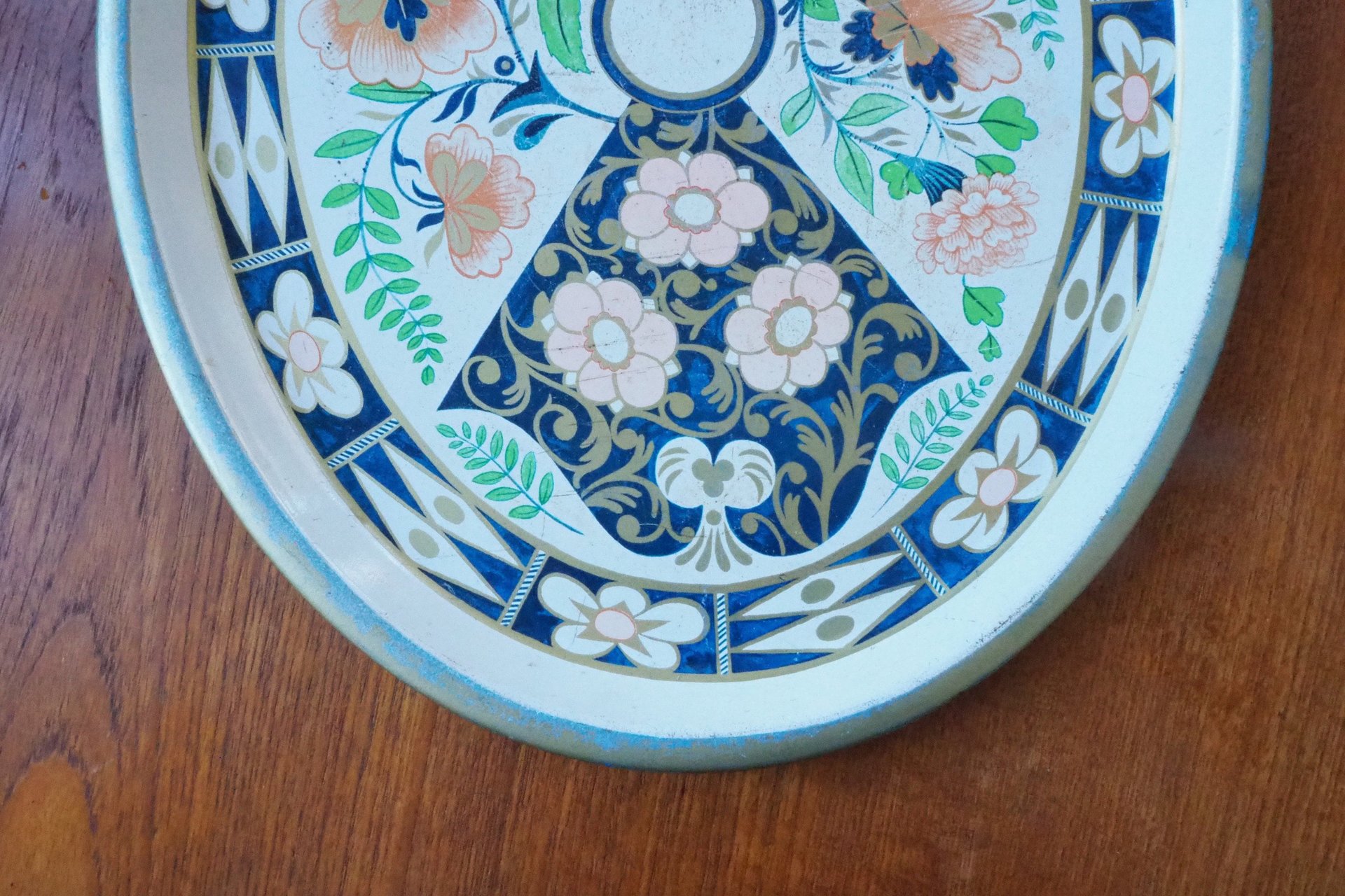 Vintage Worcester ware tray | Vintage serving tray | Worcester ware serving tray | Large oval vintage tray