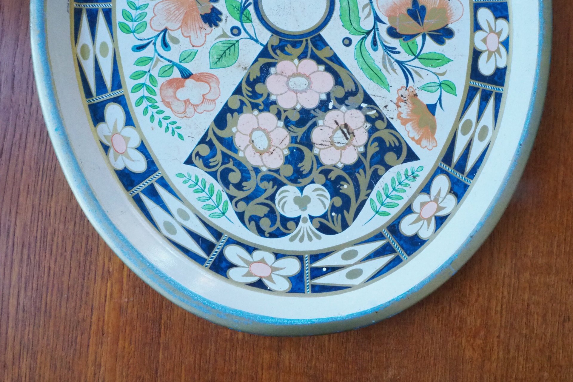Vintage Worcester ware tray | Vintage serving tray | Worcester ware serving tray | Large oval vintage tray