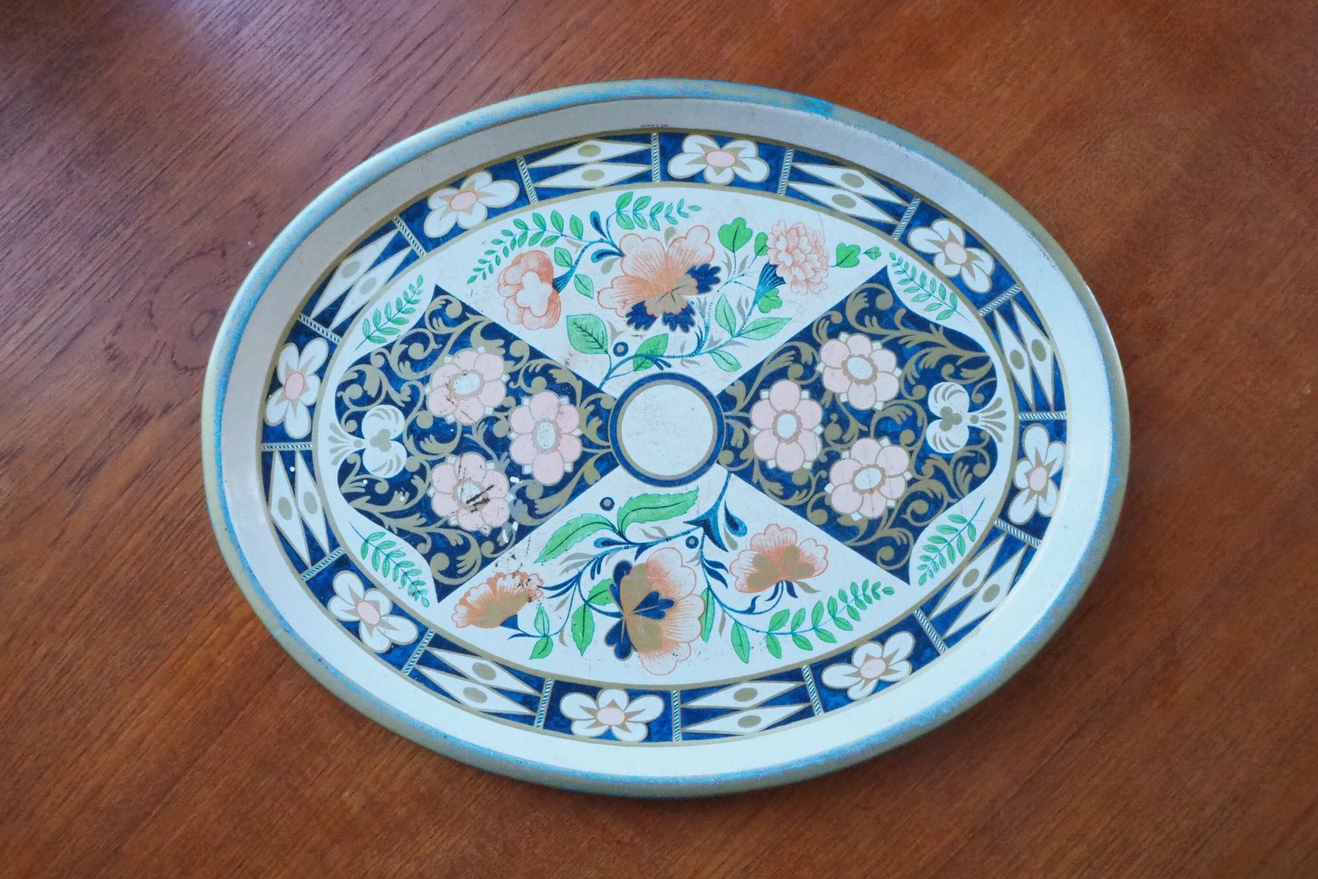 Vintage Worcester ware tray | Vintage serving tray | Worcester ware serving tray | Large oval vintage tray