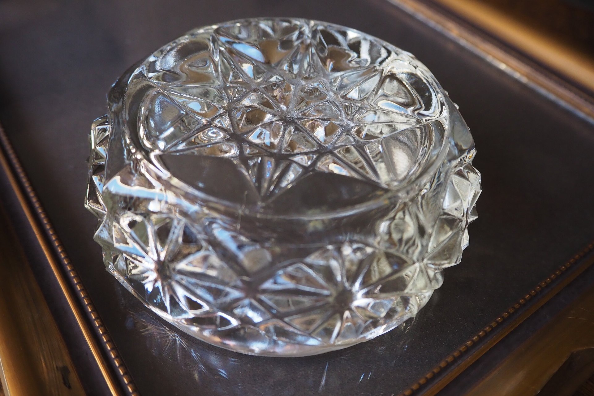 Vintage ashtray | Vintage glass ashtray | Riihimäen Lasi | Made in Finland