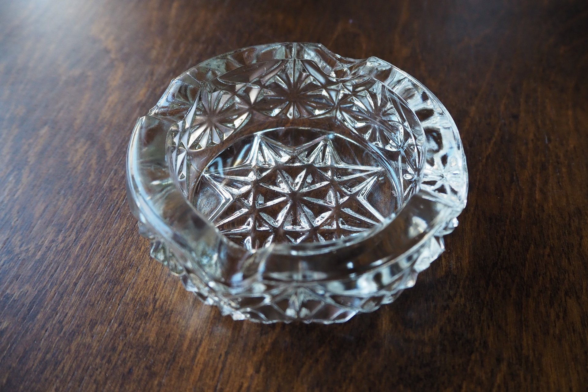 Vintage ashtray | Vintage glass ashtray | Riihimäen Lasi | Made in Finland