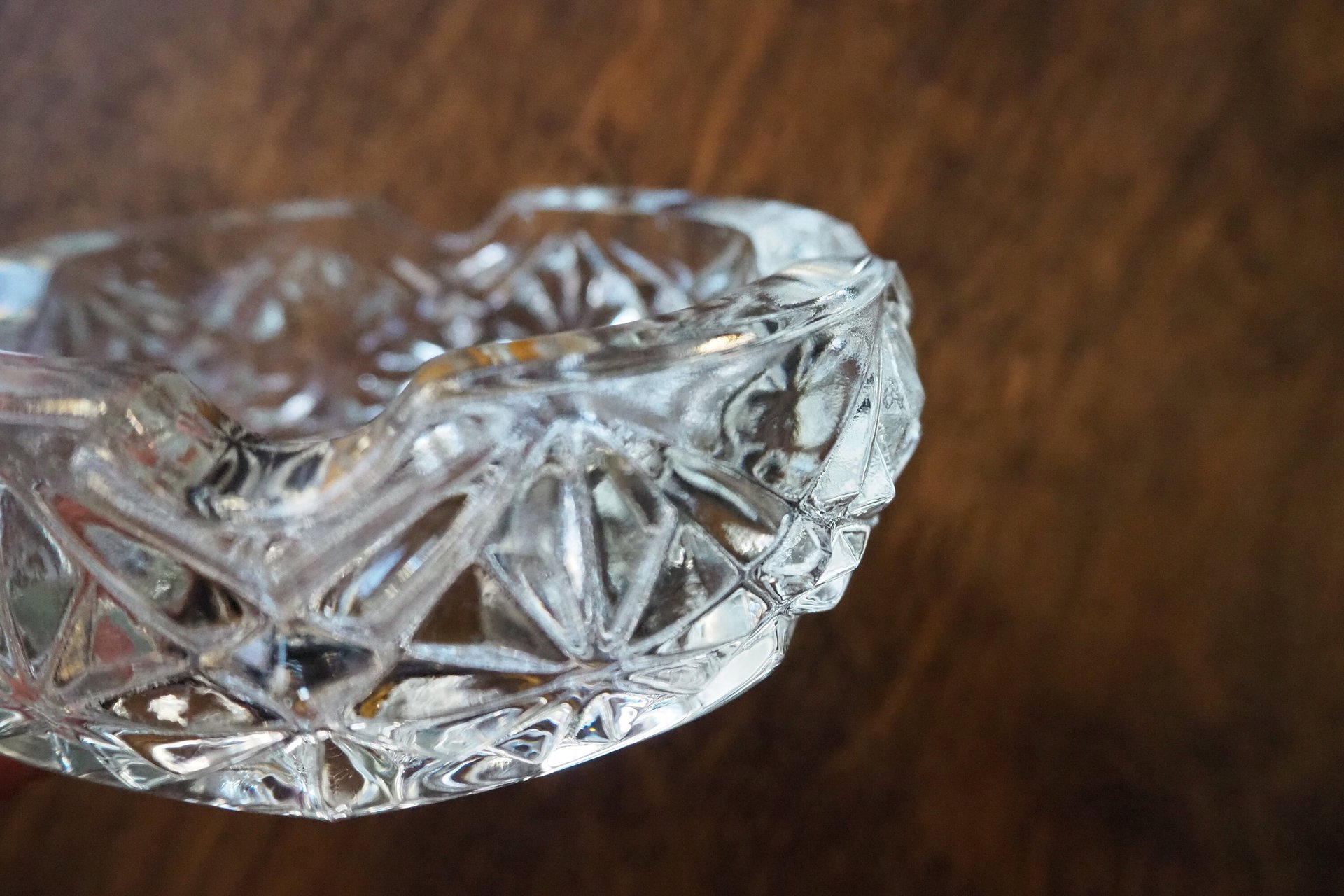 Vintage ashtray | Vintage glass ashtray | Riihimäen Lasi | Made in Finland