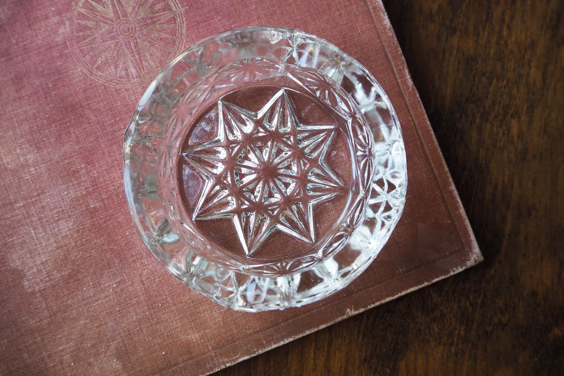 Vintage ashtray | Vintage glass ashtray | Riihimäen Lasi | Made in Finland