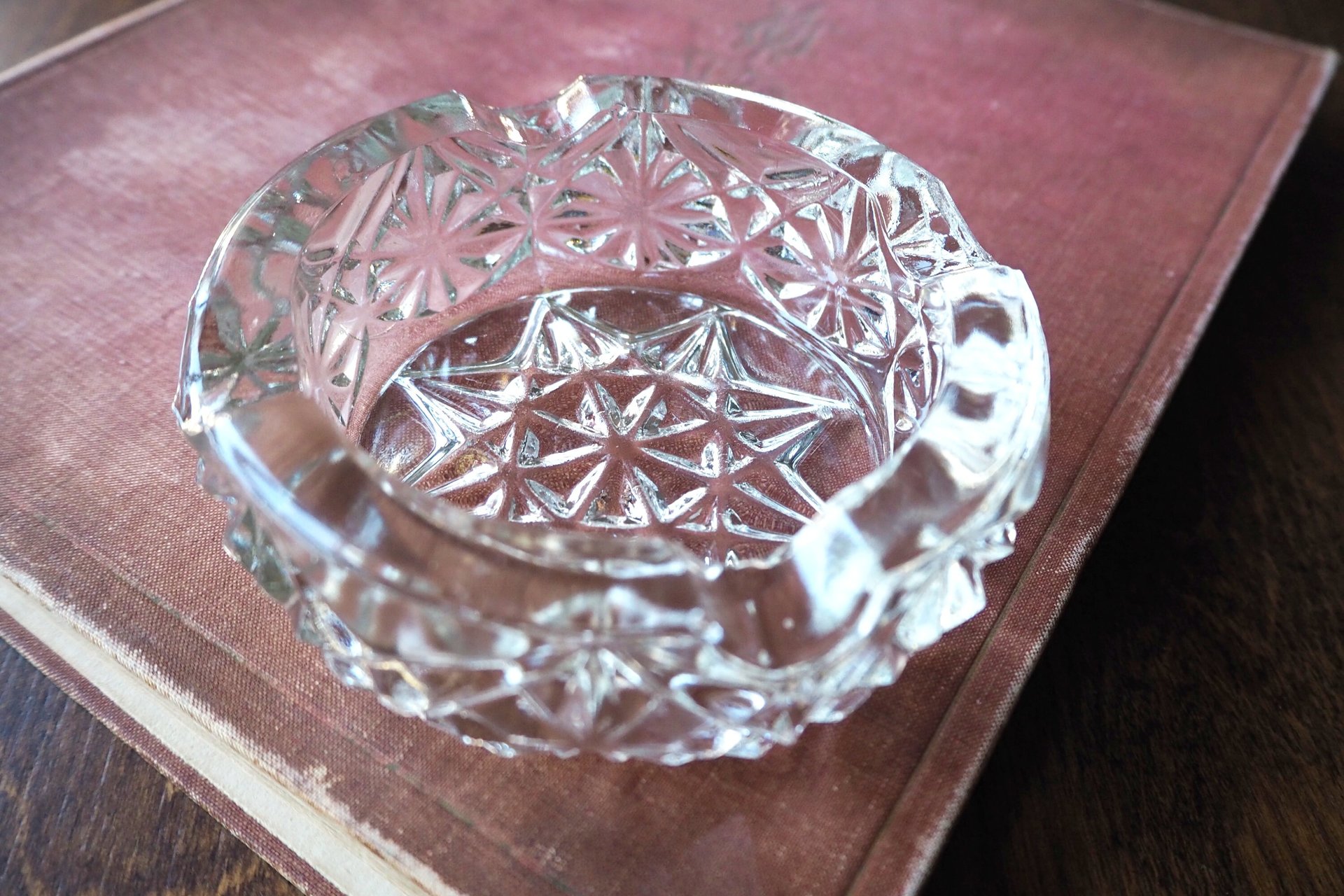 Vintage ashtray | Vintage glass ashtray | Riihimäen Lasi | Made in Finland