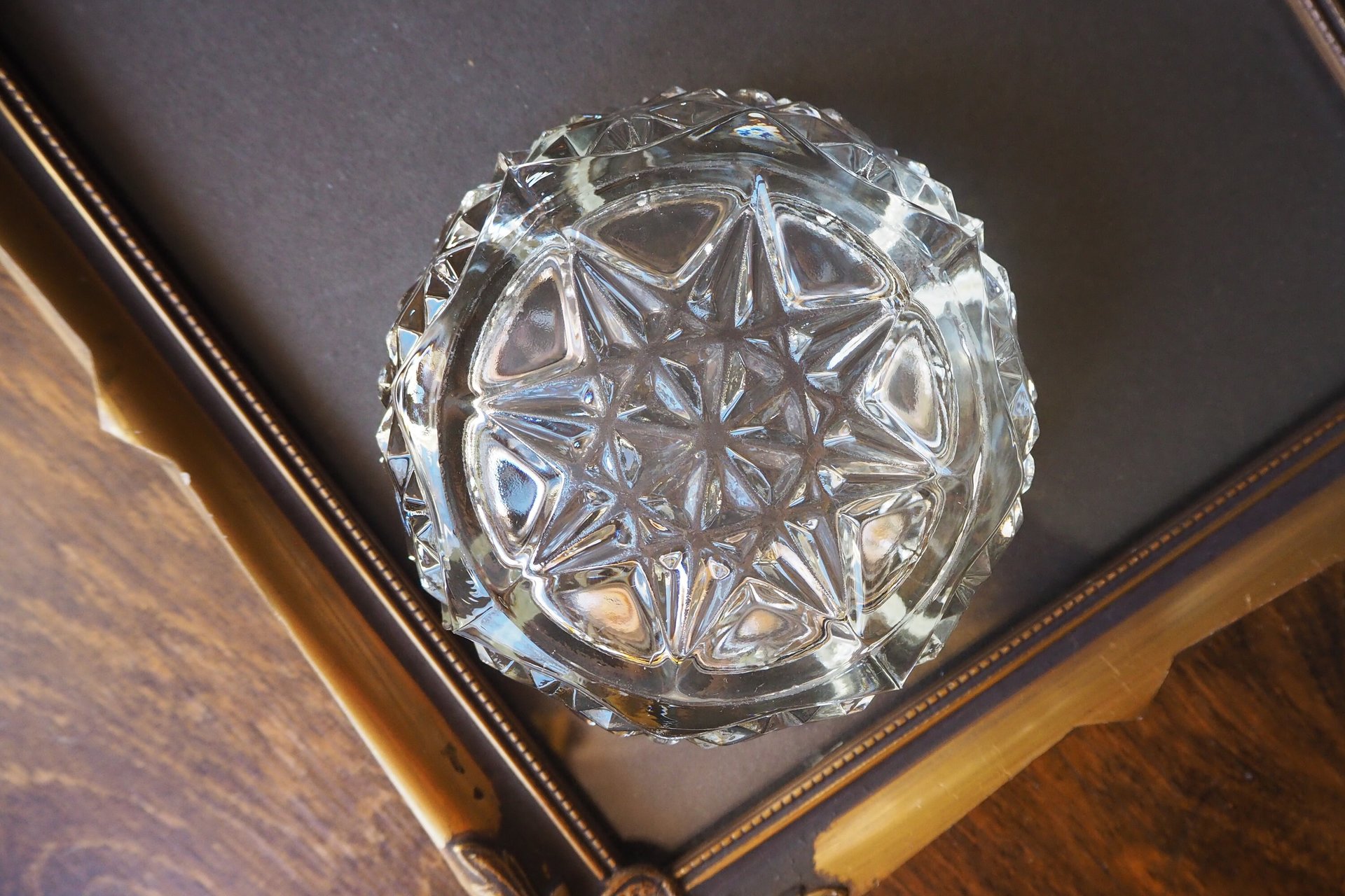 Vintage ashtray | Vintage glass ashtray | Riihimäen Lasi | Made in Finland