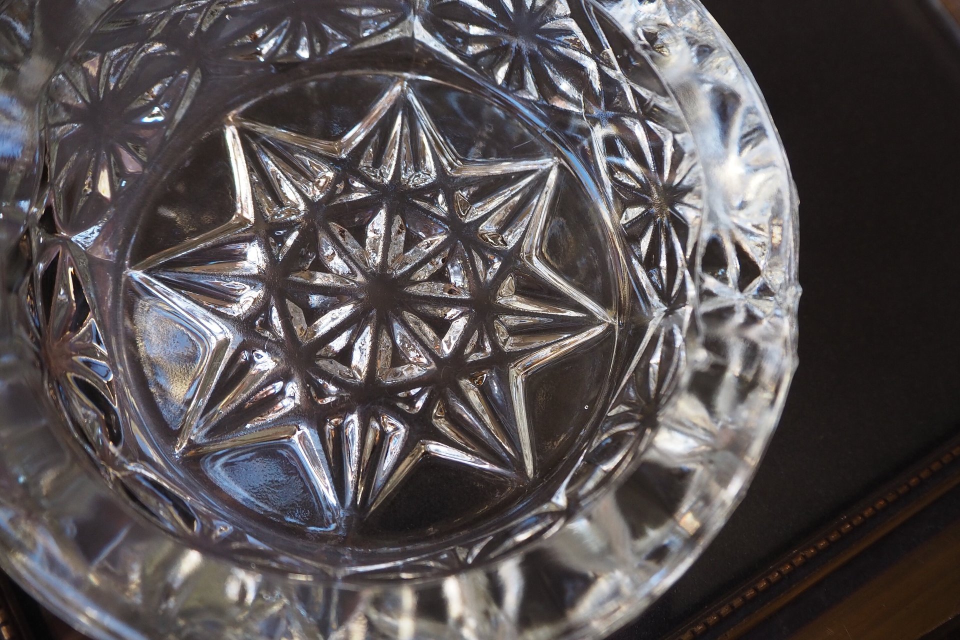 Vintage ashtray | Vintage glass ashtray | Riihimäen Lasi | Made in Finland