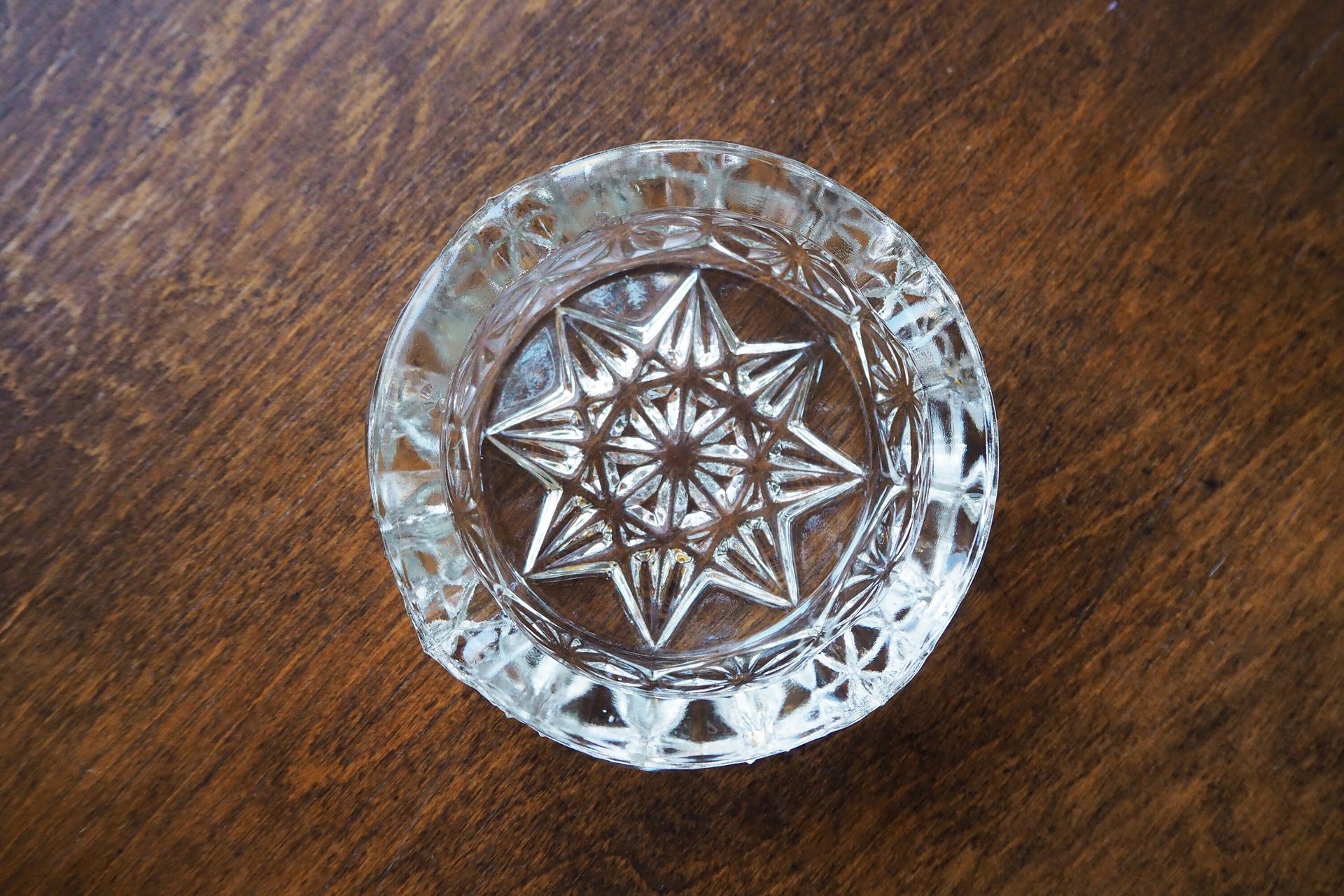 Vintage ashtray | Vintage glass ashtray | Riihimäen Lasi | Made in Finland