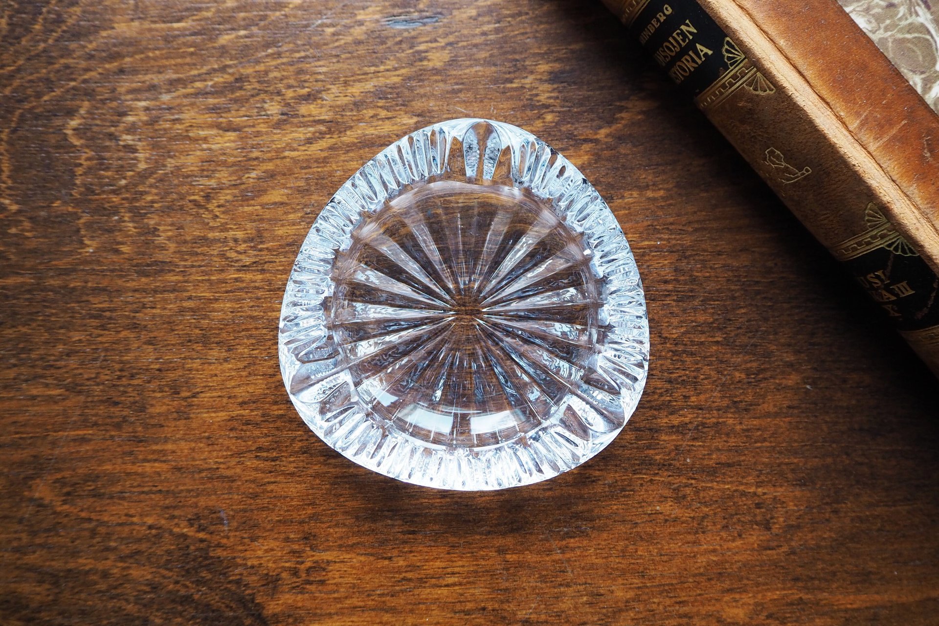 Vintage glass ashtray | Vintage ashtray | Glass ashtray | Small vintage ashtray