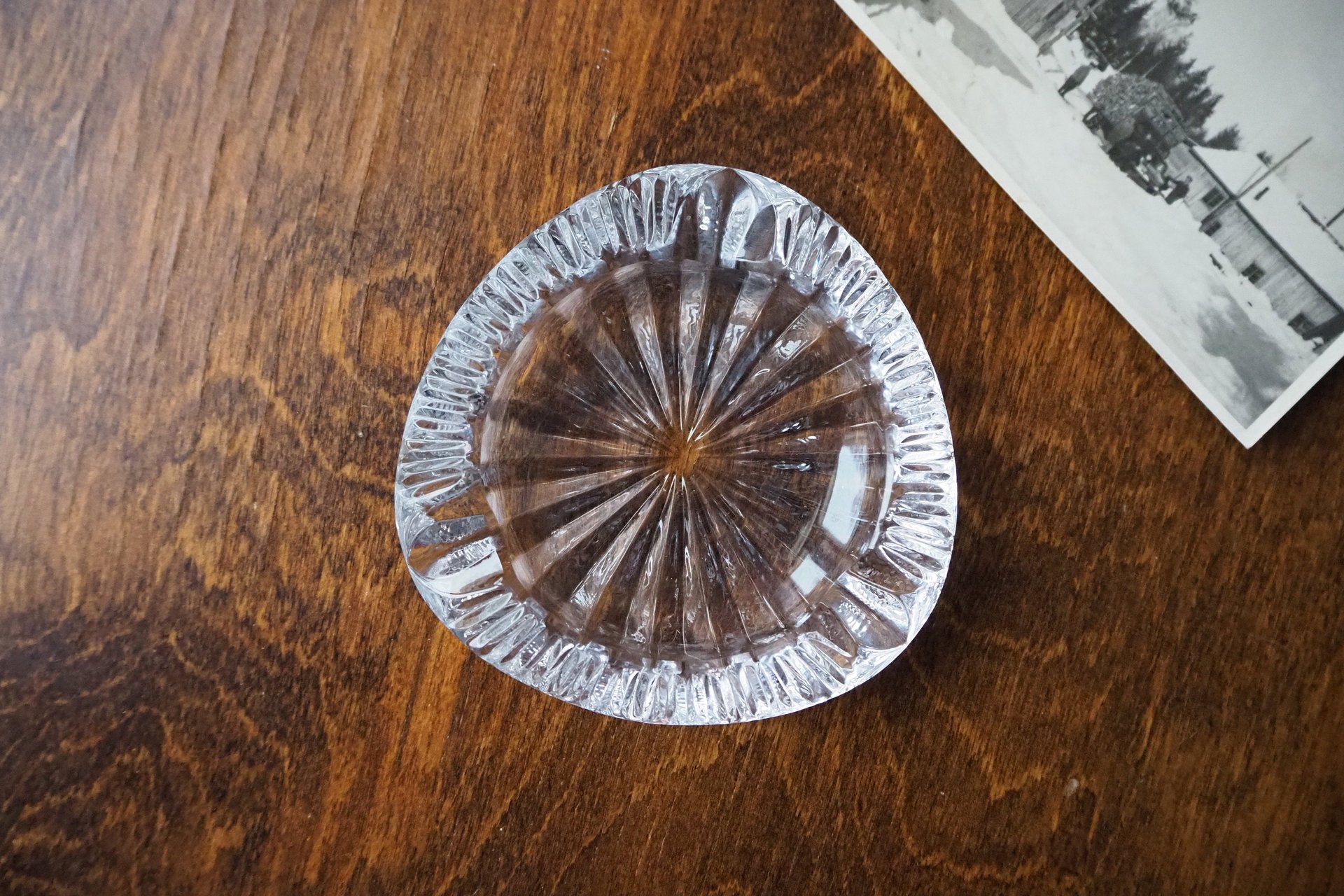 Vintage glass ashtray | Vintage ashtray | Glass ashtray | Small vintage ashtray
