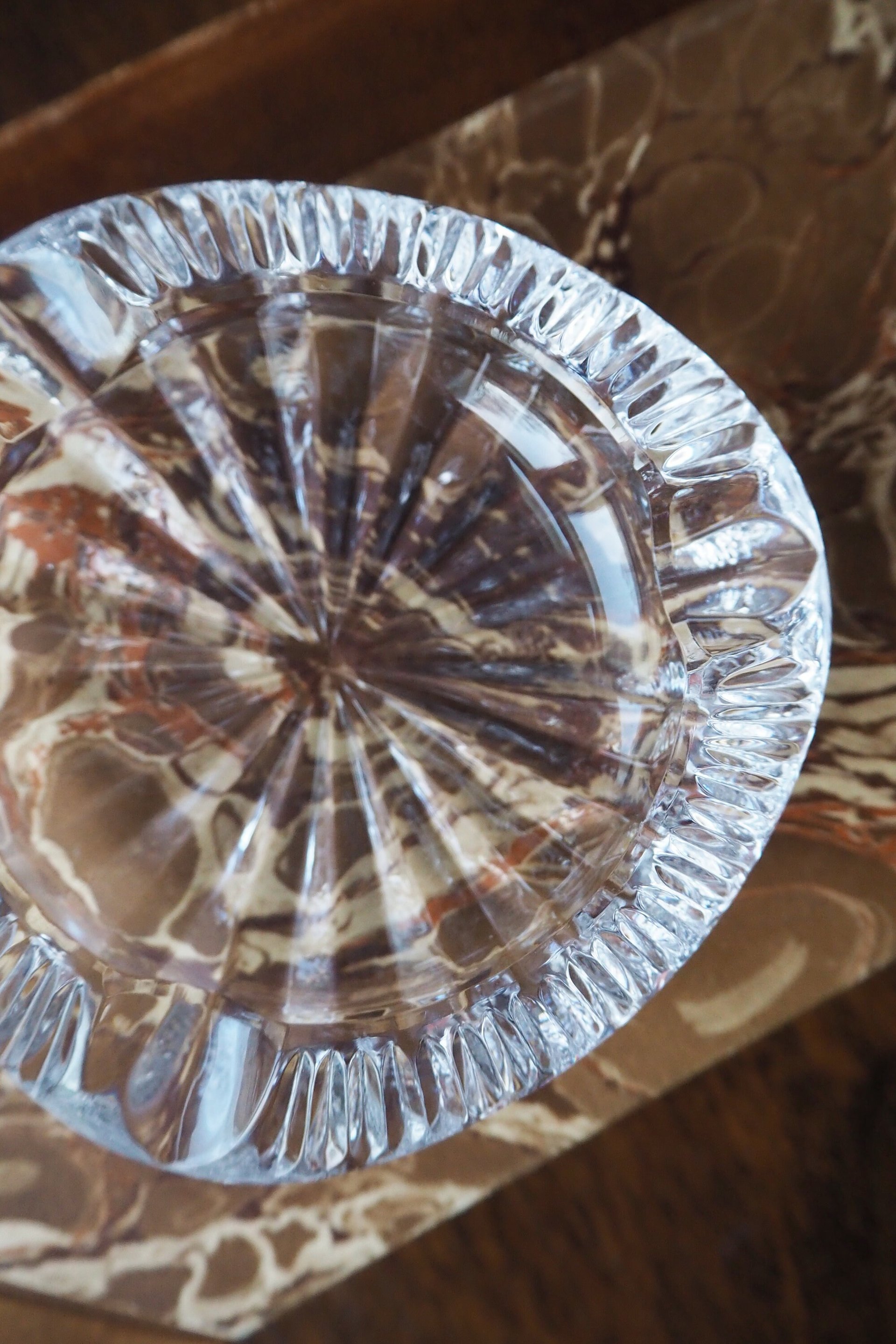 Vintage glass ashtray | Vintage ashtray | Glass ashtray | Small vintage ashtray