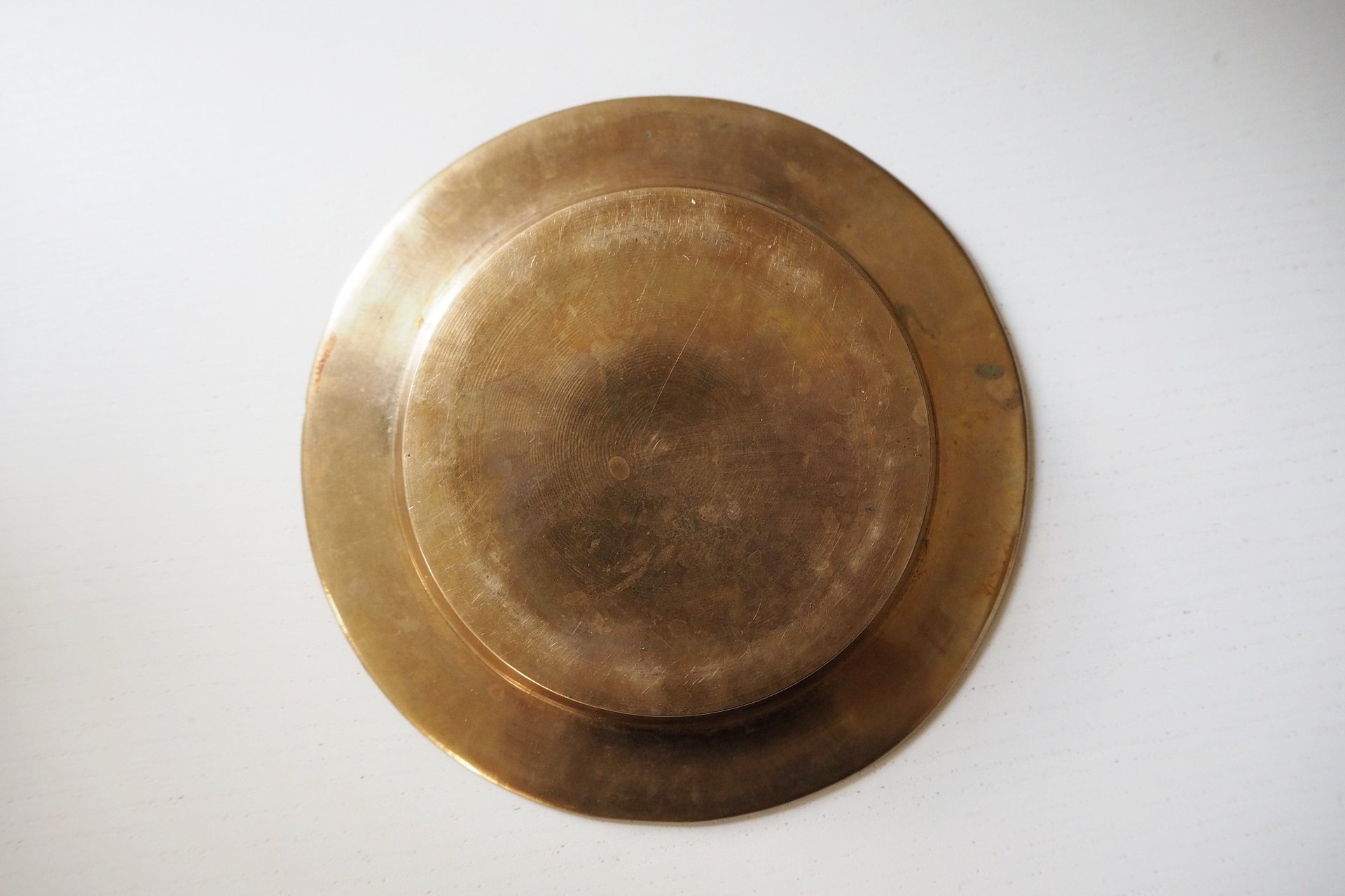 Vintage brass ashtray | Vintage ashtray | Brass ashtray