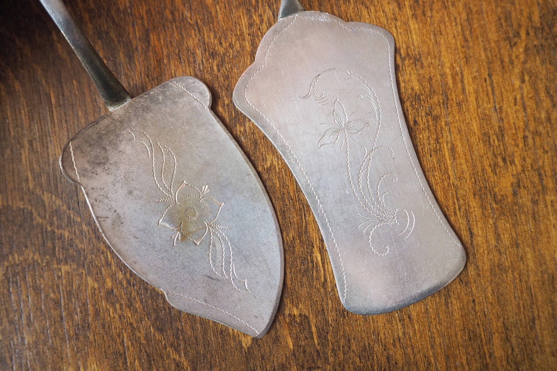Vintage alpacca silver cake server | Vintage cake server | Alpacca silver cake server | Ornate cake server | Vintage pie server