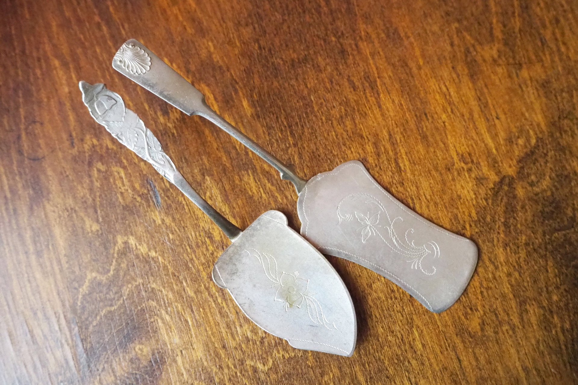 Vintage alpacca silver cake server | Vintage cake server | Alpacca silver cake server | Ornate cake server | Vintage pie server