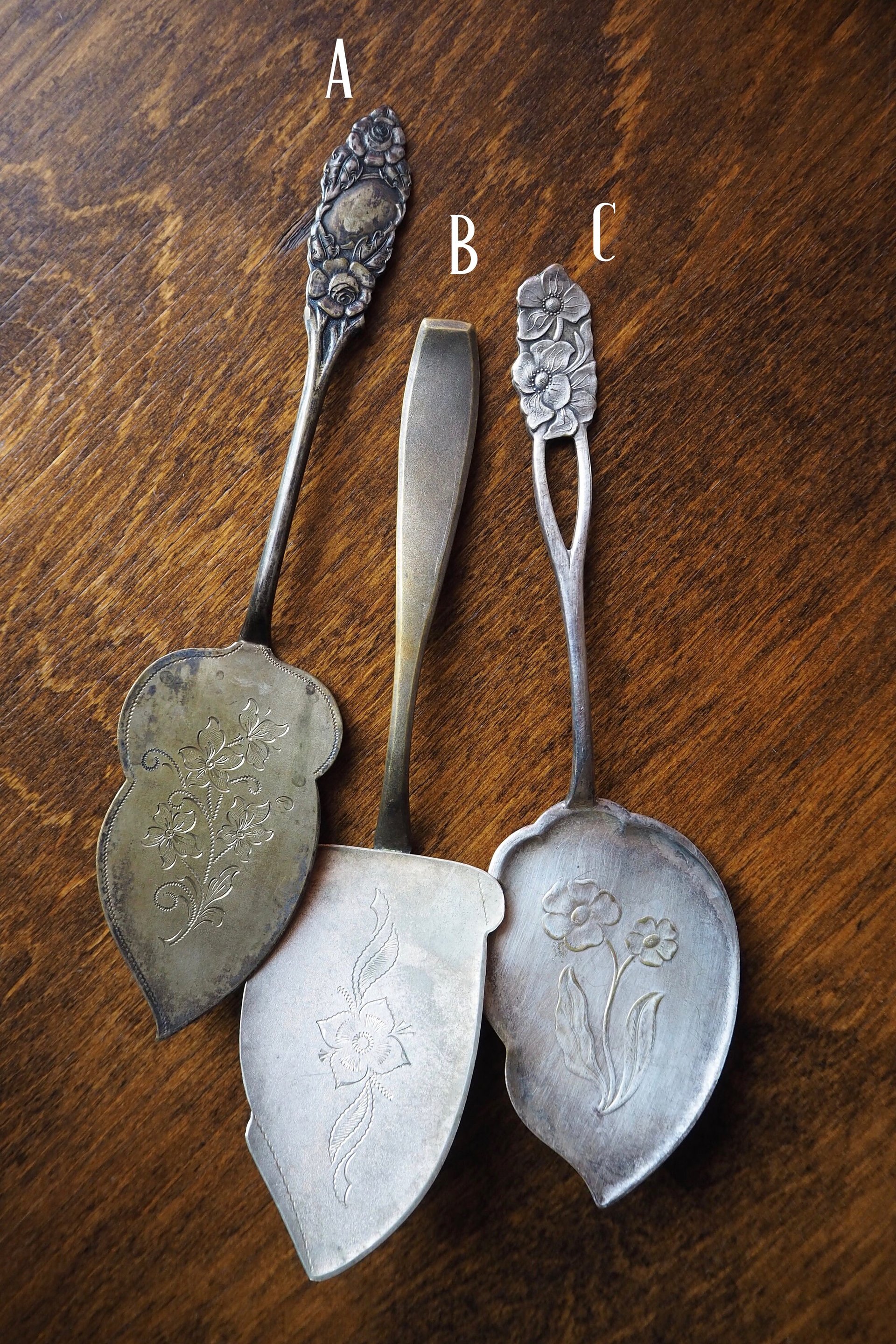 Vintage alpacca silver cake server | Vintage cake server | Alpacca silver cake server | Ornate cake server | Vintage pie server