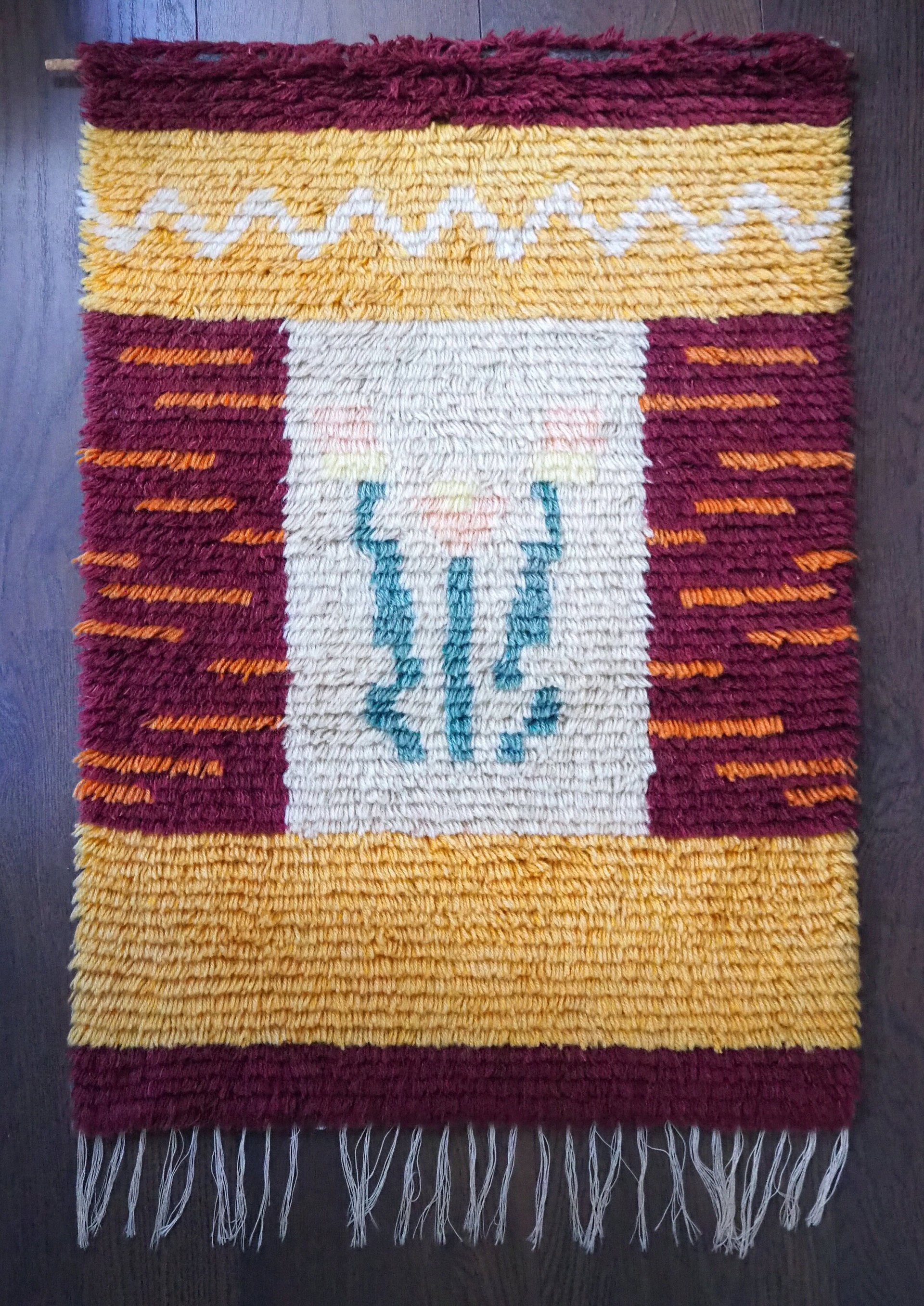 Vintage wall hanging | Scandinavian wall tapestry | Scandinavian wall hanging | Vintage wall tapestry | Handmade wall tapestry
