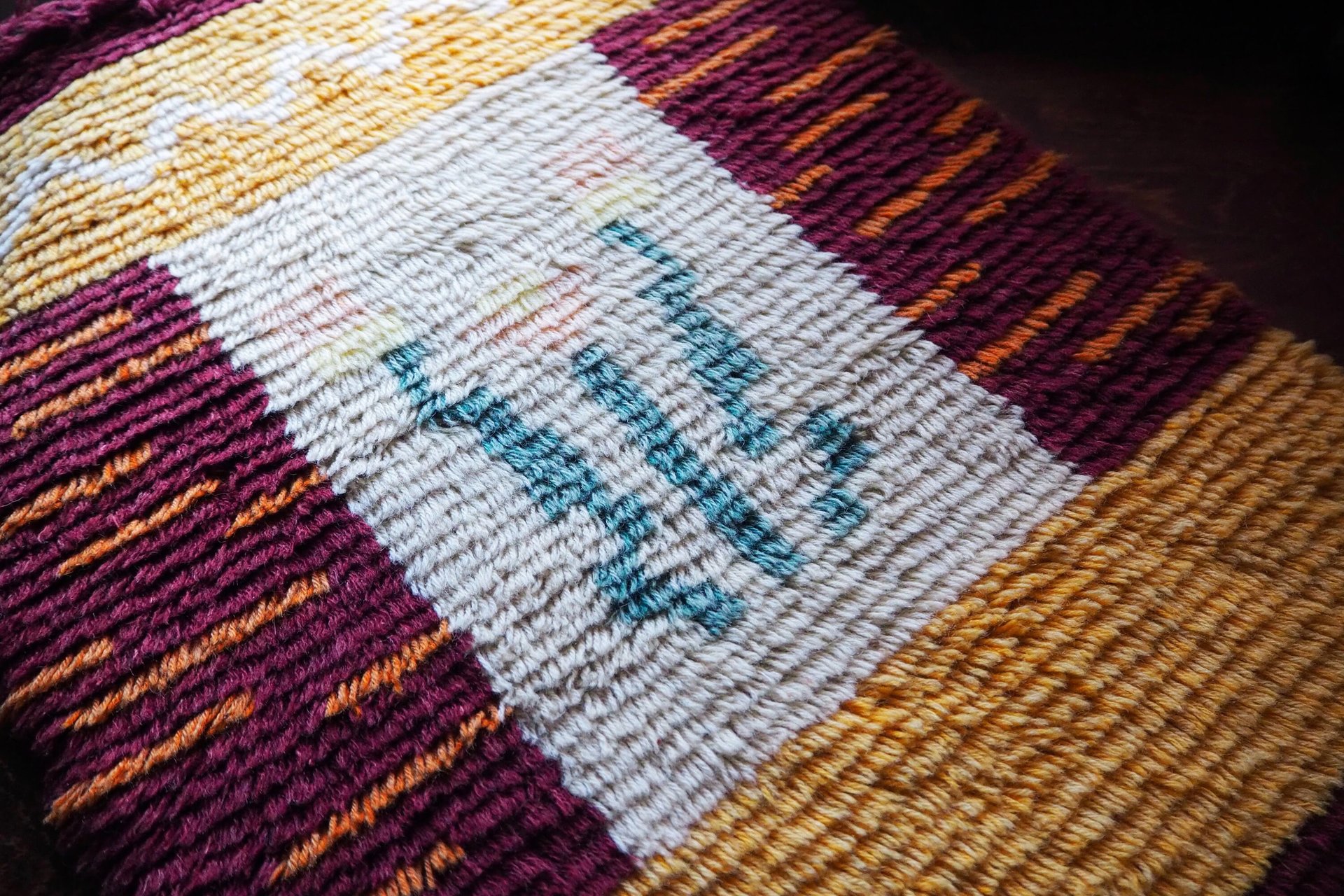 Vintage wall hanging | Scandinavian wall tapestry | Scandinavian wall hanging | Vintage wall tapestry | Handmade wall tapestry