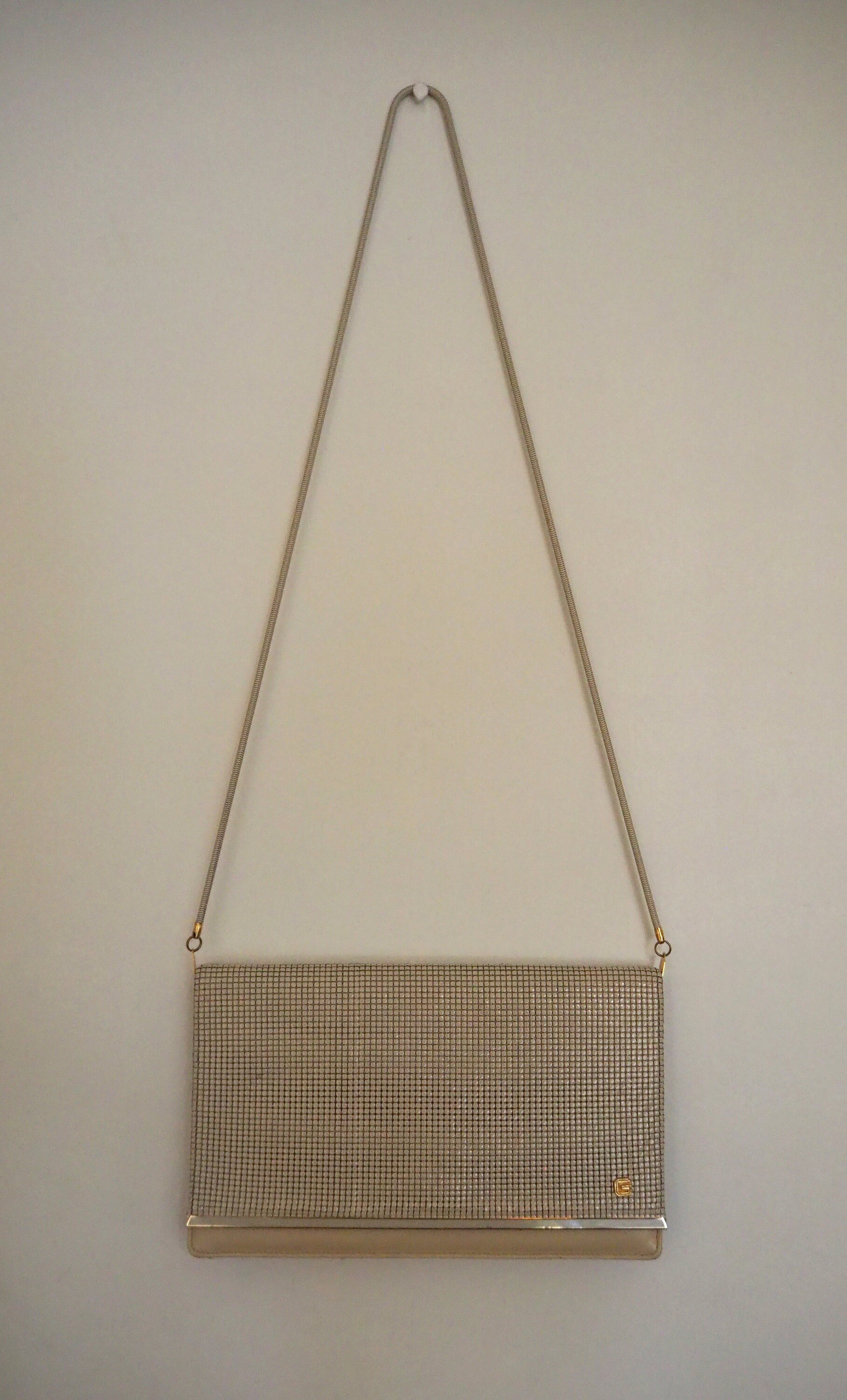 Vintage Glomesh bag | Vintage evening bag | Glomesh evening bag | Glomesh purse | Vintage mesh handbag | Vintage clutch