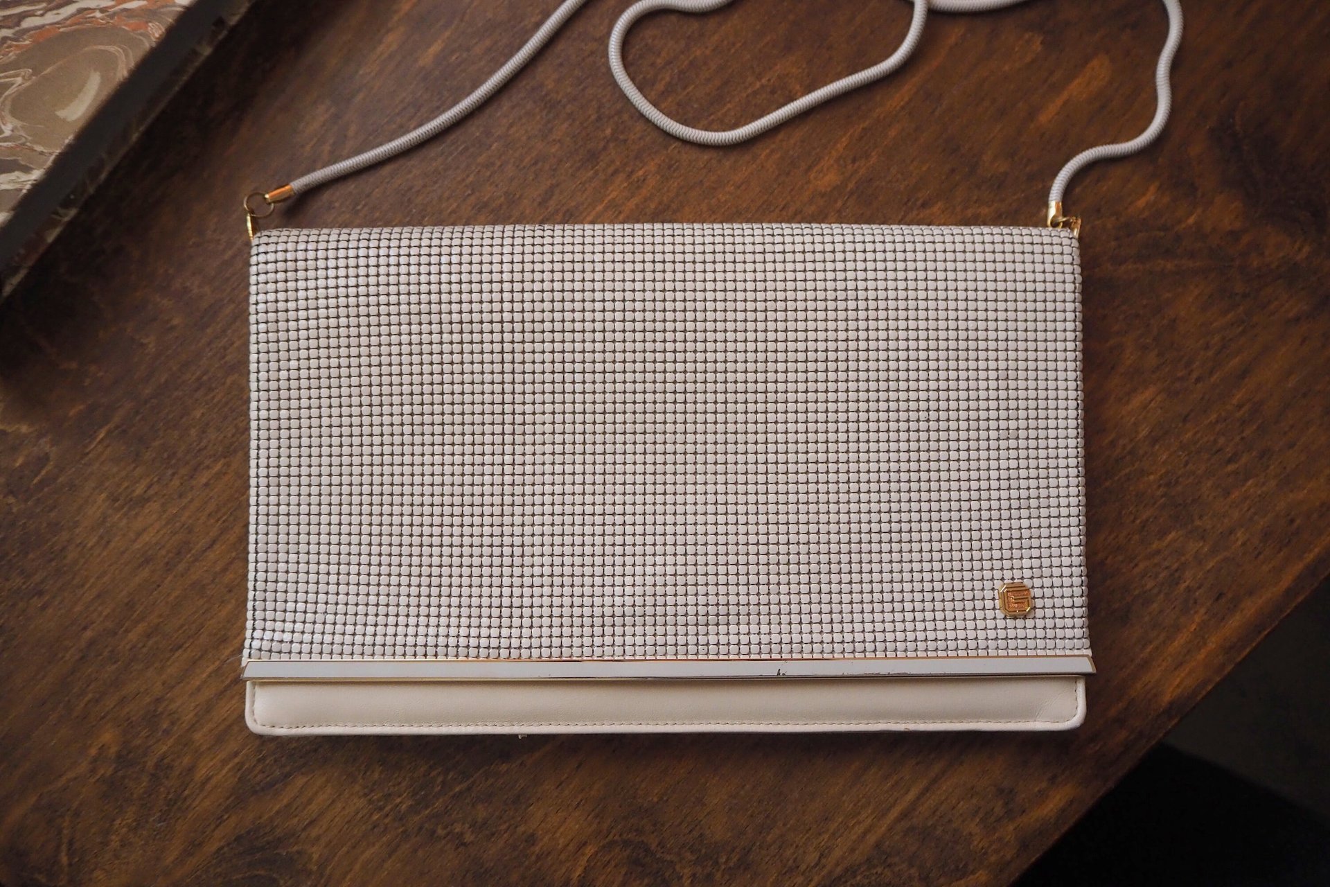 Vintage Glomesh bag | Vintage evening bag | Glomesh evening bag | Glomesh purse | Vintage mesh handbag | Vintage clutch