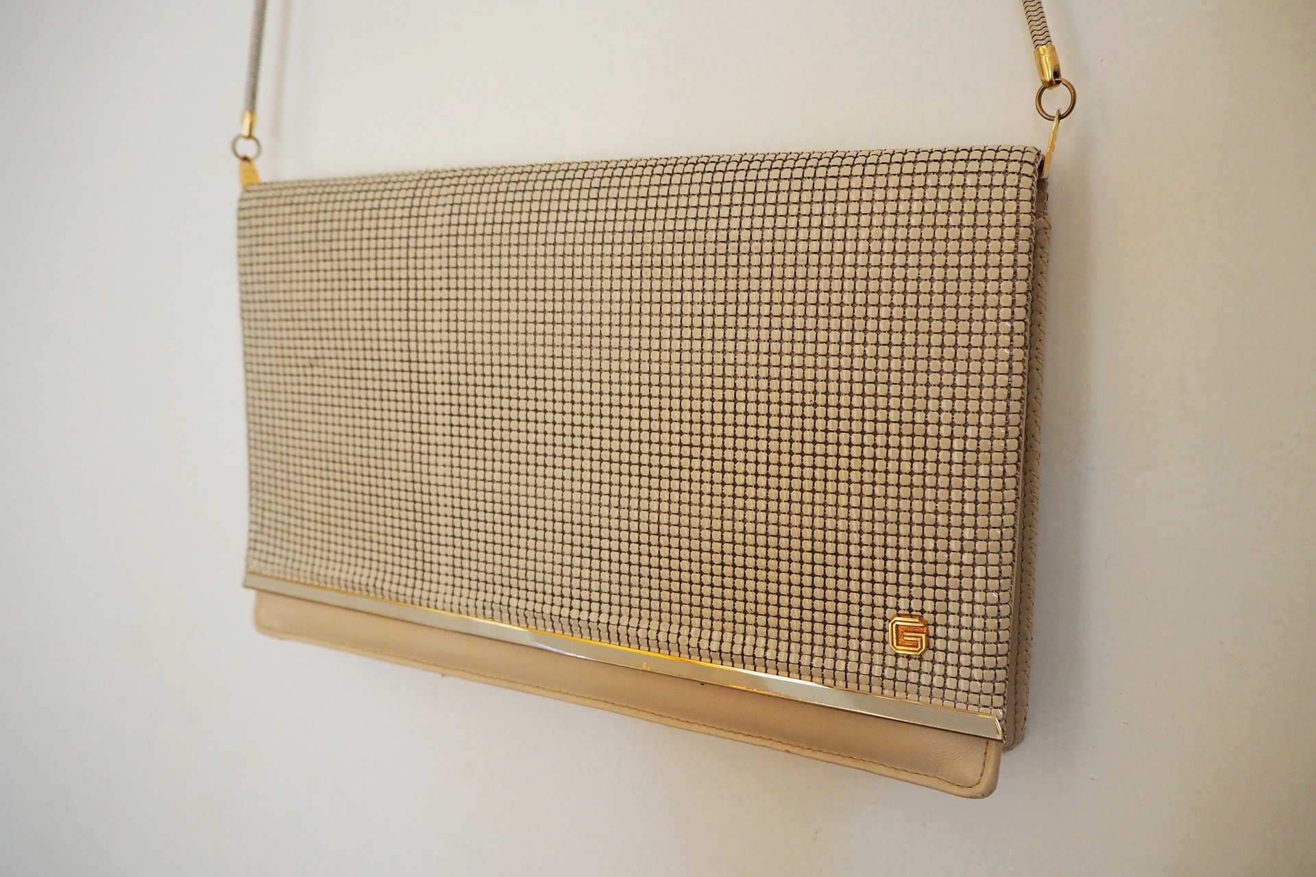Vintage Glomesh bag | Vintage evening bag | Glomesh evening bag | Glomesh purse | Vintage mesh handbag | Vintage clutch