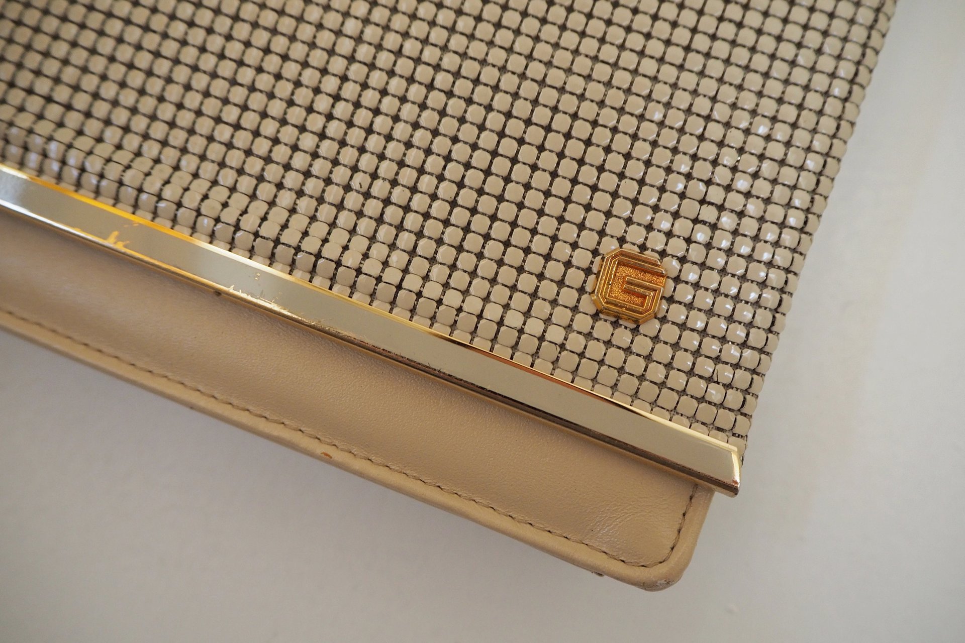 Vintage Glomesh bag | Vintage evening bag | Glomesh evening bag | Glomesh purse | Vintage mesh handbag | Vintage clutch
