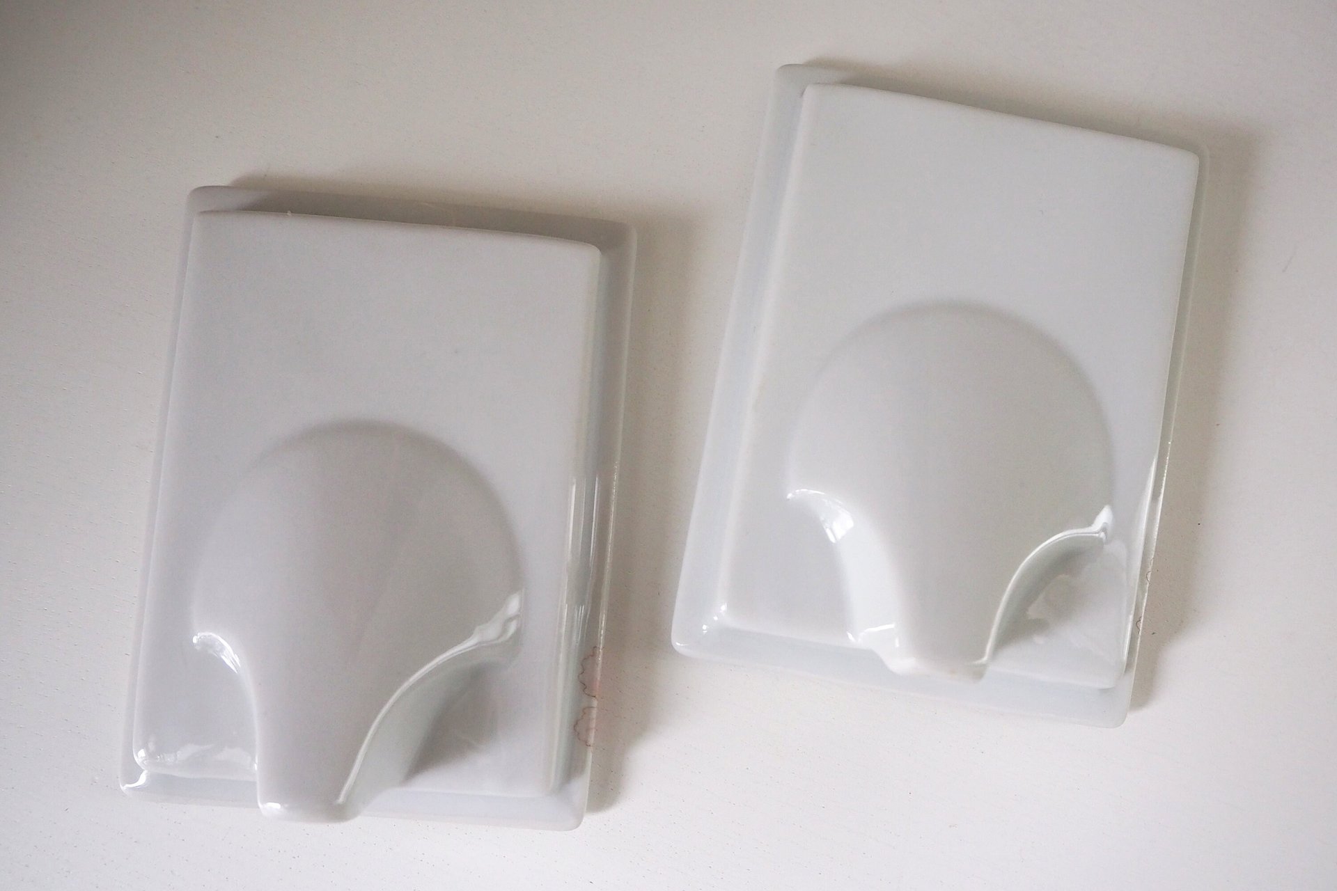 Set of two vintage ceramic photo frames | Ceramic photo frames | Matching ceramic frames | Vintage Japanese picture frames
